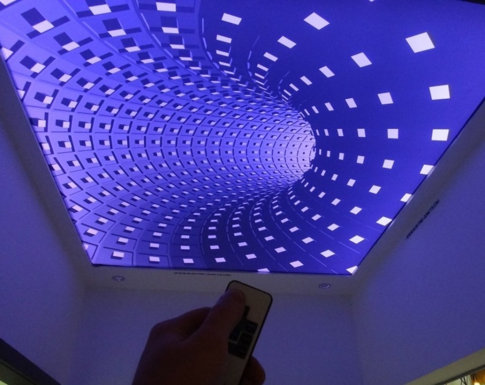 Заказать 3d натяжные потолки в г. Горняк